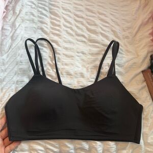 lululemon athletica Black Double Strap Bra